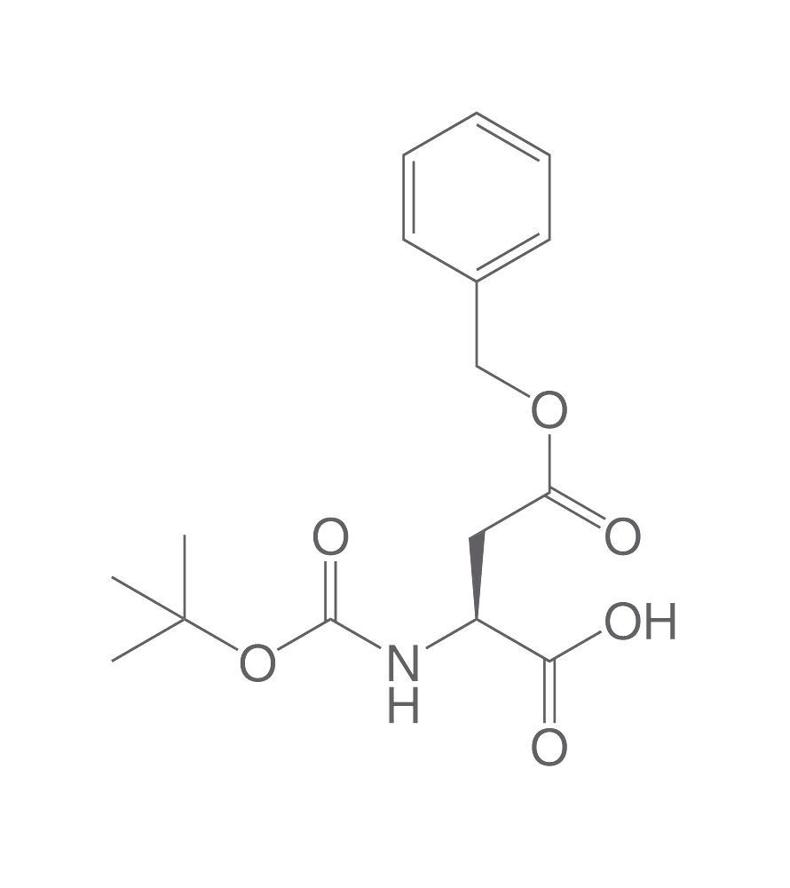 Boc-L-Aspartic acid-(OBenzyl), PEPTIPURE® min. 98,5 %, for biochemistry, 25 g