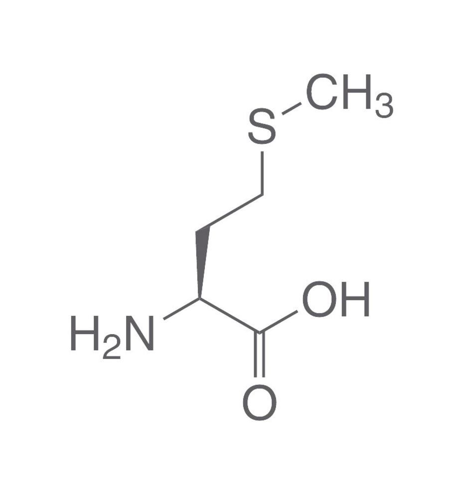 L-Methionine, min. 99 %, for biochemistry, 500 g, plastic