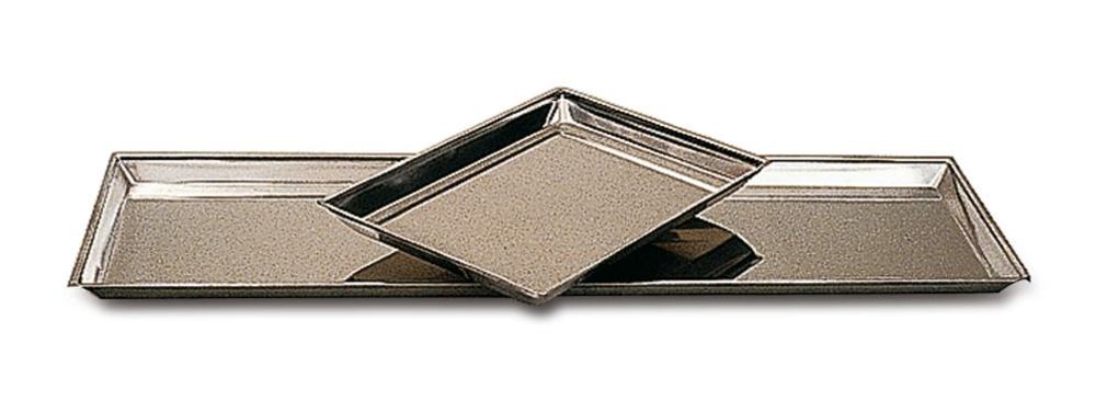Rotilabo®-spillage tray, stainless steel, L 210 x W 145 x H 20 mm, 1 unit(s)