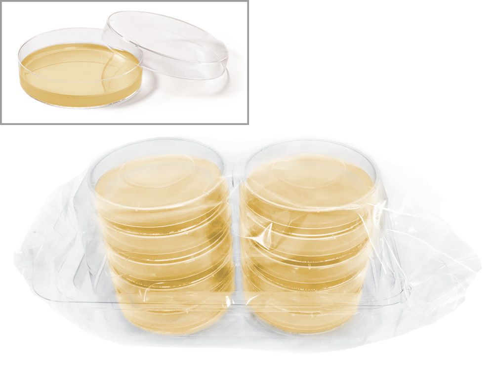 ROTI®Aquatest Plate Sab4, ready-to-use, sterile, for microbiology, 30 unit(s)