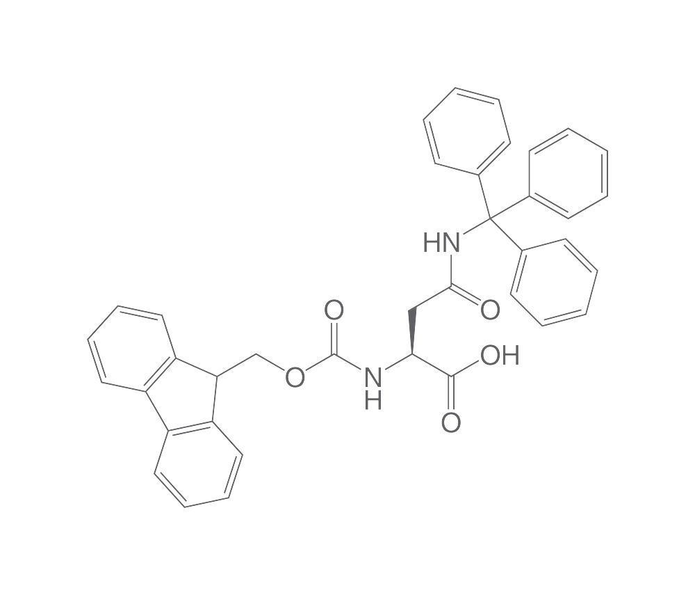 Fmoc-L-Asparagine-(Trityl), PEPTIPURE®, min. 98 %, for biochemistry, 25 g, glass