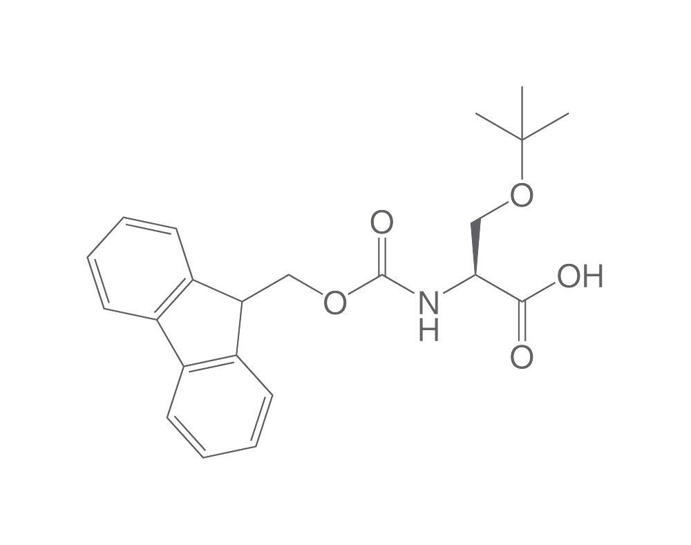 Fmoc-L-Serine-(tBu), PEPTIPURE®, min. 99 %, for biochemistry, 5 g, glass