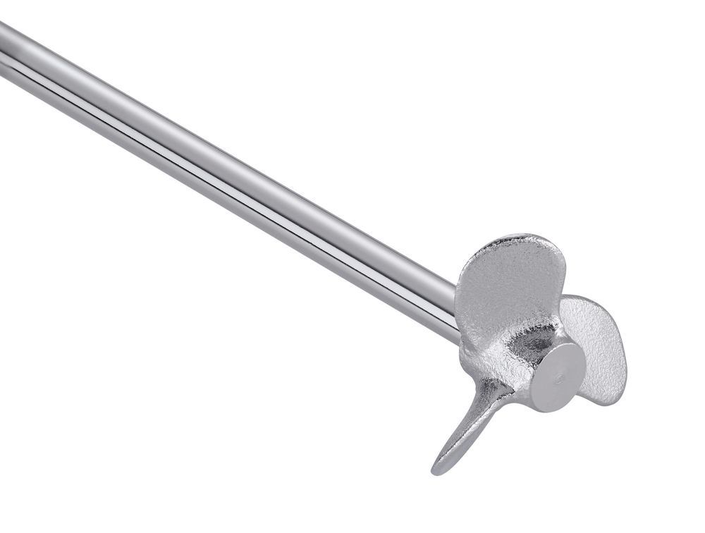 Stirring blade, propeller, 3-winged, stirrer Ø 45 mm, shaft-length 350 mm — Carl Roth, cod A328.1