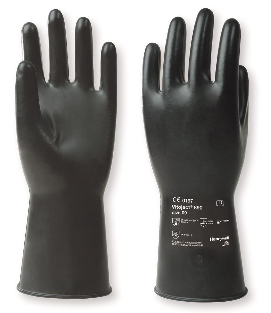 Viton-gloves Vitoject®, size 11, thickness 0.7 mm, 1 pair