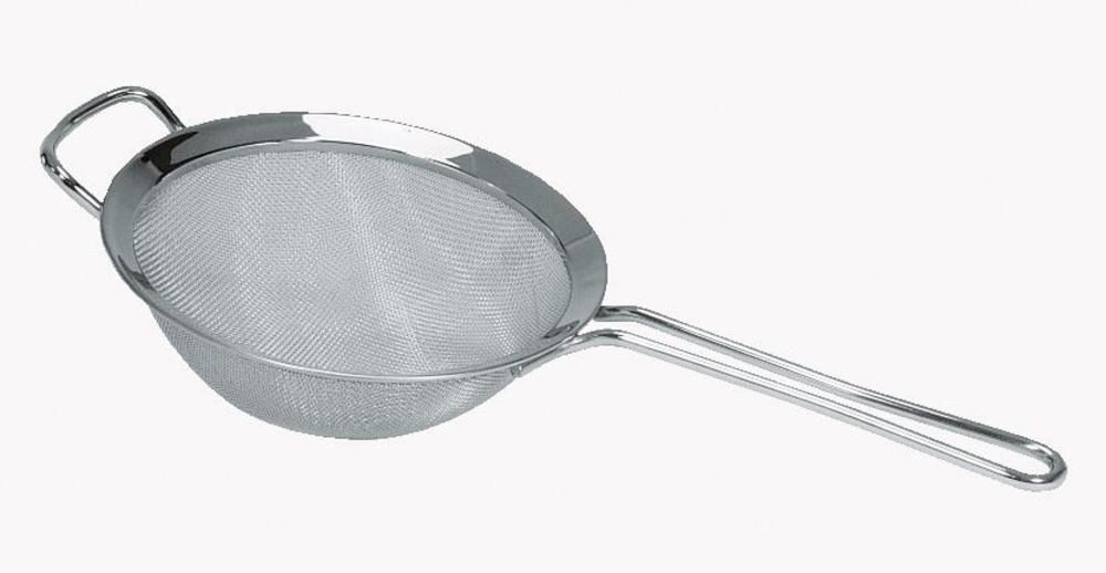 Rotilabo®-round sieve, stain. steel 18/8, Ø outer 190 mm, mesh width 1 mm