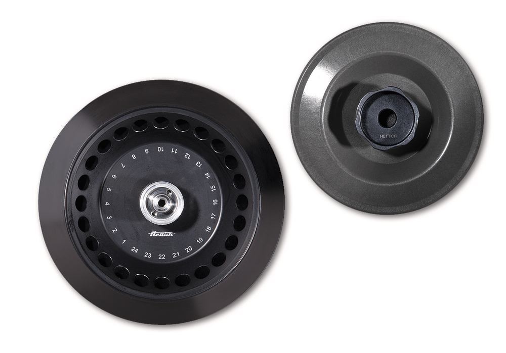 Accessories f. centrif. MIKRO 200/200 R, angle rotor for max. 24 x 1.5/2.0 ml