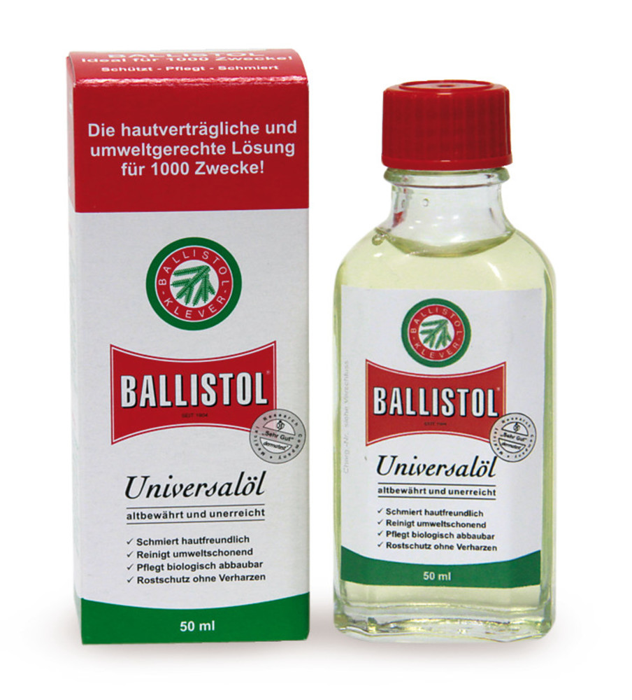 Ballistol® oil, Mildly alkaline special oil, 500 ml, glass