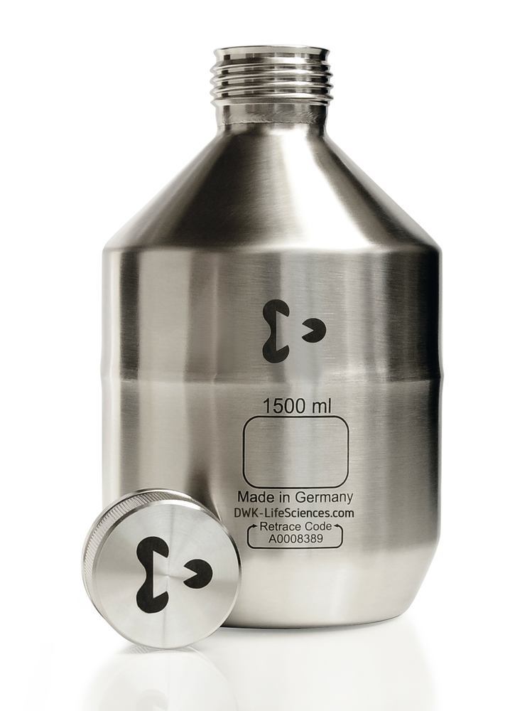 Stainless steel transport bottle GL 45, UN-approved, 1 unit(s)