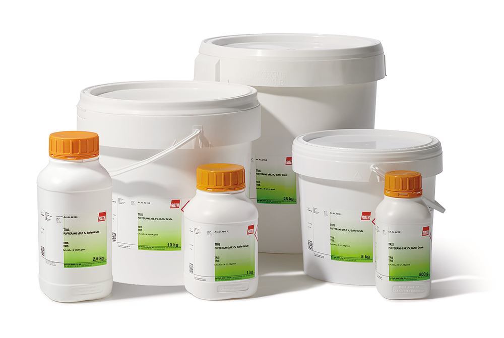 TRIS, PUFFERAN®, min. 99,3 %, Buffer Grade, 2.5 kg, plastic