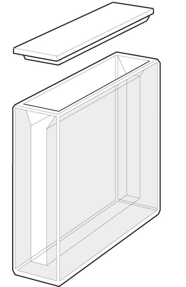 ROTILABO®-precision glass cell, with lid, 17.5 ml, 1 unit(s)