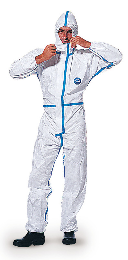 TYVEK® 600 Plus-overall, PE-spun fleece, white, size M, 1 unit(s)
