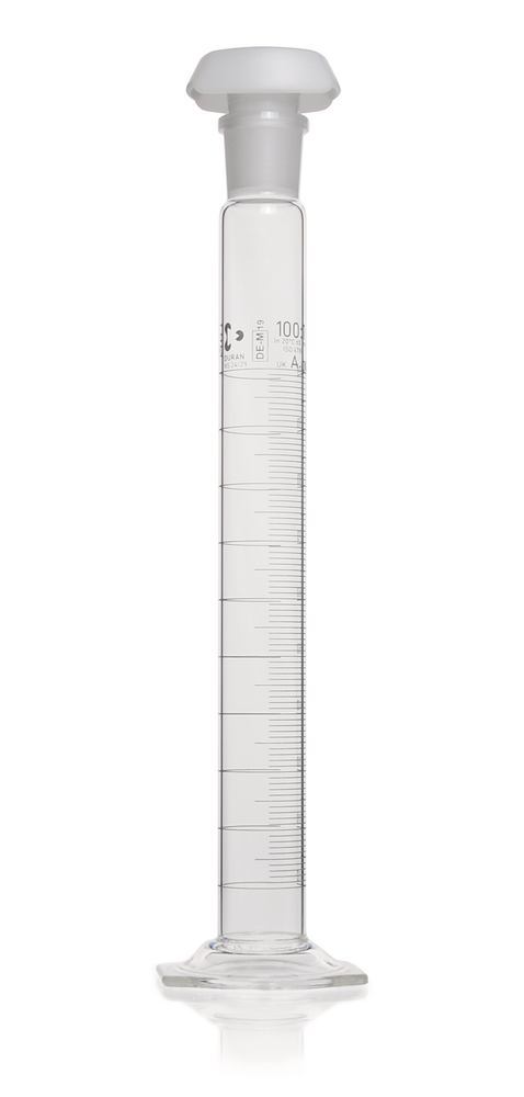 DURAN®-mixing cylinder 250 ml, cl. A, blue graduated, subdivis. 2 ml, 2 unit(s) — Carl Roth, cod AKE4.1