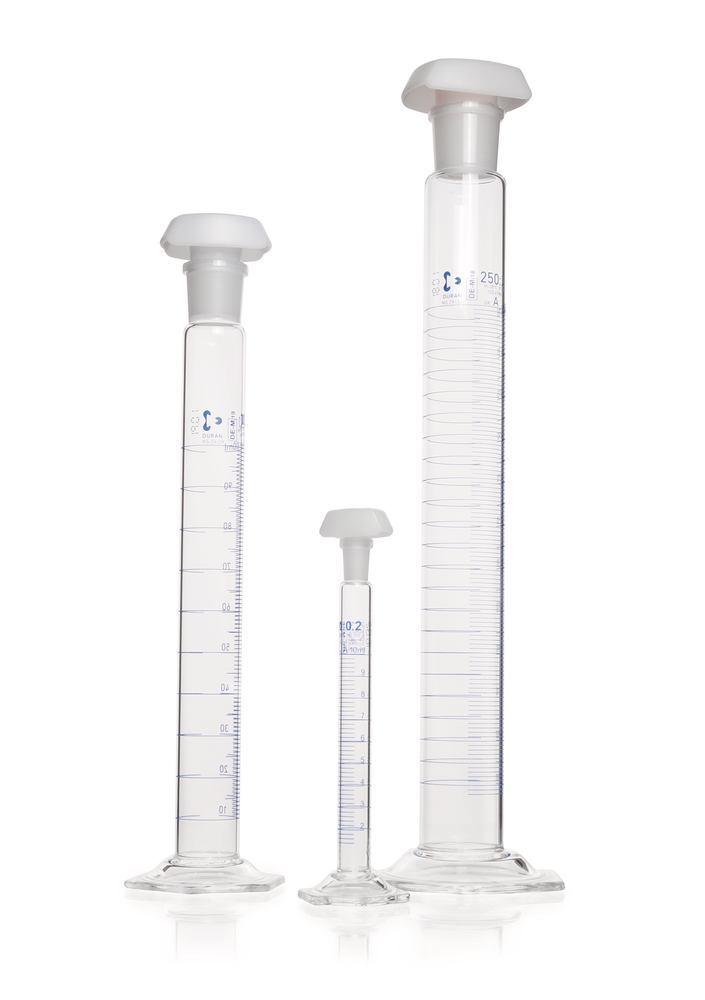 DURAN®-mixing cylinder 2000 ml, cl. A, blue graduated, subdivis. 20 ml — Carl Roth, cod AKE7.1