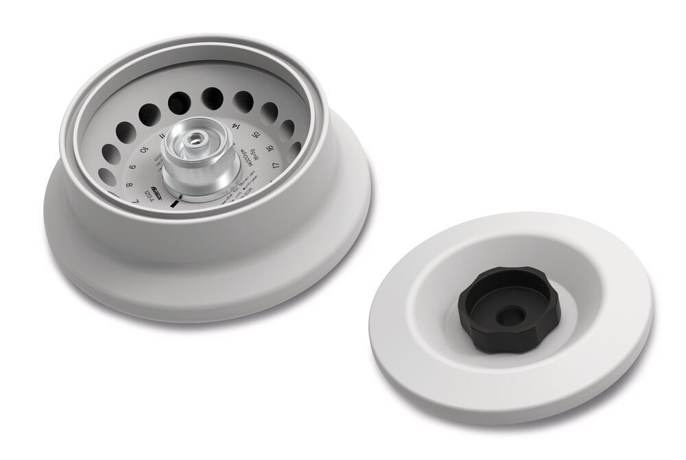 18-tube microlitre rotor (45°), for Spin Column Kits type 1213, 1 unit(s)