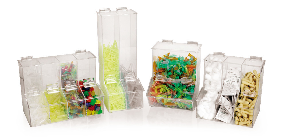 Sorting container for small items, 2 comp., 1 unit(s)