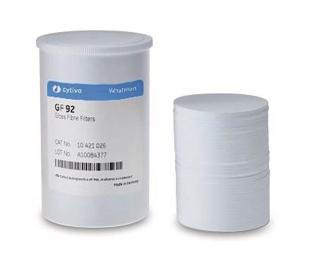 Glass fibre filter paper - round filters, type GF 92, Ø 47 mm, 200 unit(s)