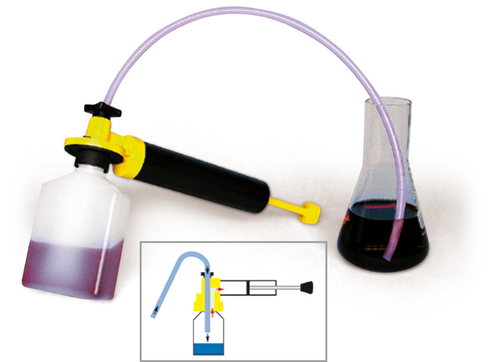 Sampling set, pomp, bottles, tube, transporting case, 1 unit(s)