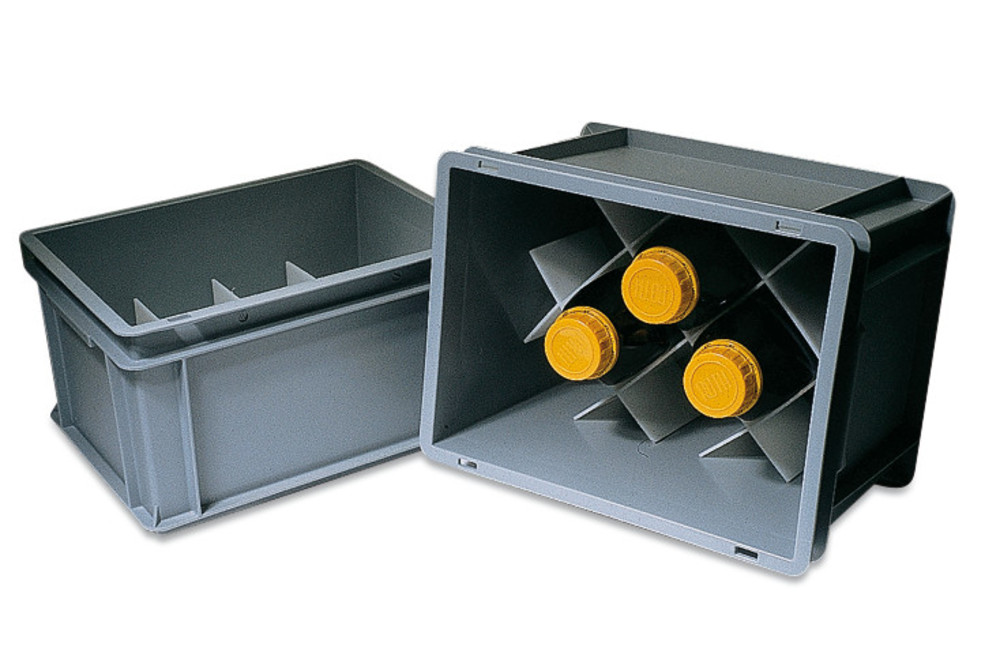 Rotilabo®-plastic container, PP, 12 subdivisions each 85 x 85 mm, 1 unit(s)
