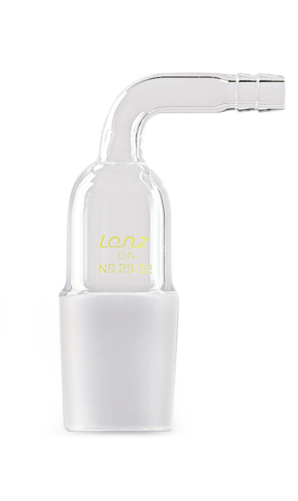 Adapter with olive, DURAN®, tubing olive bent, core 14/23, 1 unit(s) — Carl Roth, cod CA84.1