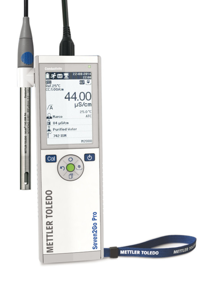 Seven2Go(TM) pocket conductivity meter, S7-standard Kit, 1 unit(s)