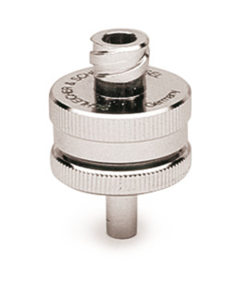 Filter holder for syringes, stainless steel Ø 30 x H 26 mm, 1 unit(s)