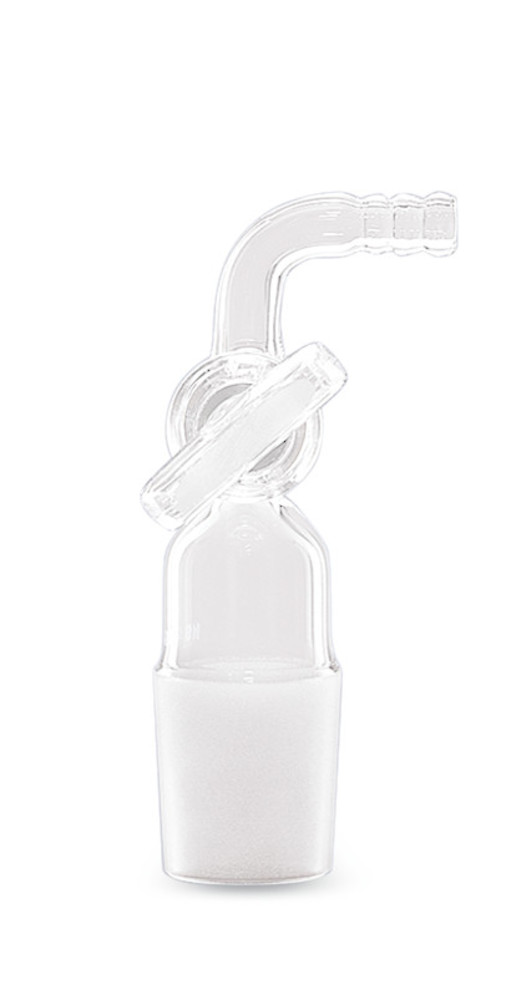 Adapter with NS-stopcock, DURAN®, tub. olive bent core 14/23, 1 unit(s)