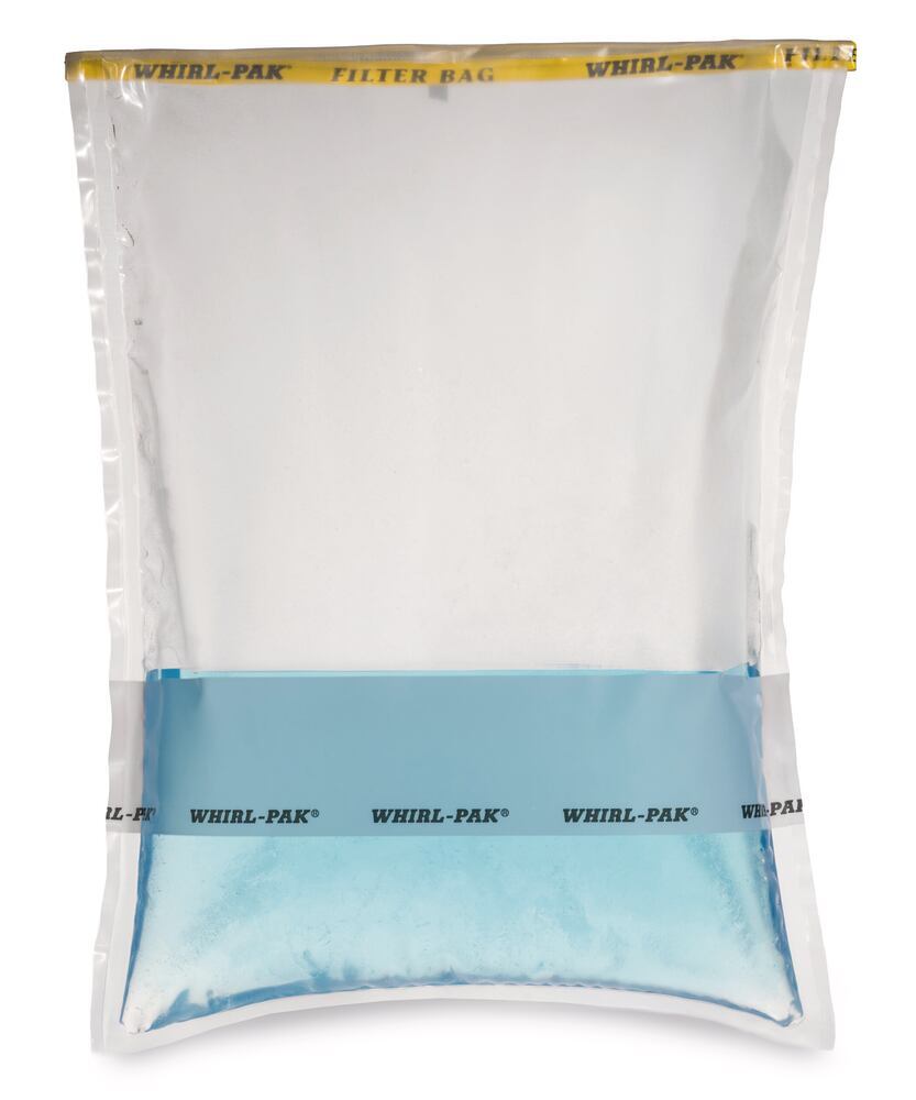 Homogenizing bags, thickness 102 µm, with labelling space a. filter, 2720 ml