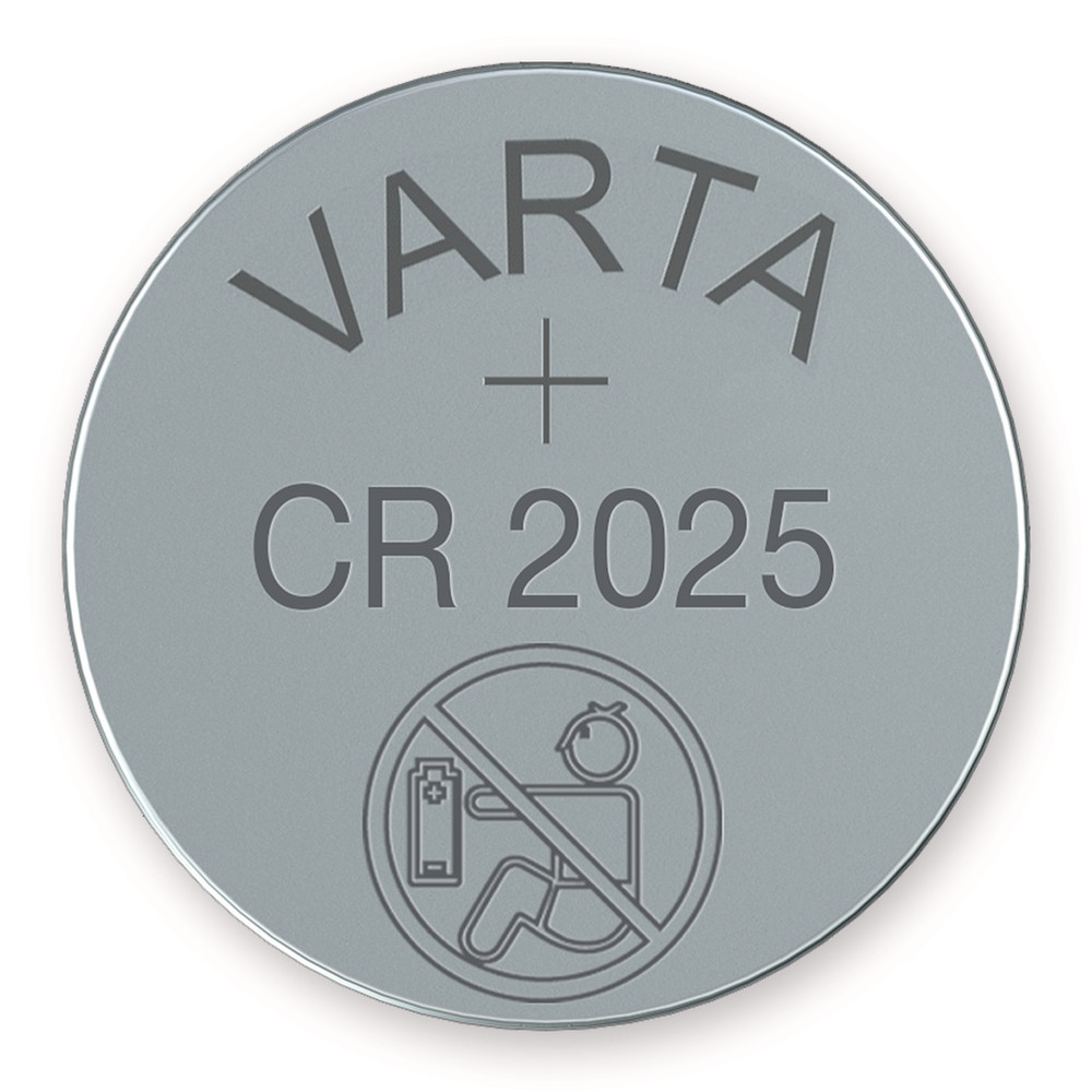 Button cell, CR 2025, lithium, 3 V, 1 unit(s)
