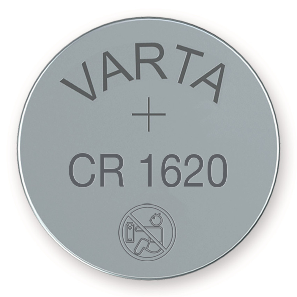 Button cell, CR 1620, lithium, 3 V, 1 unit(s)