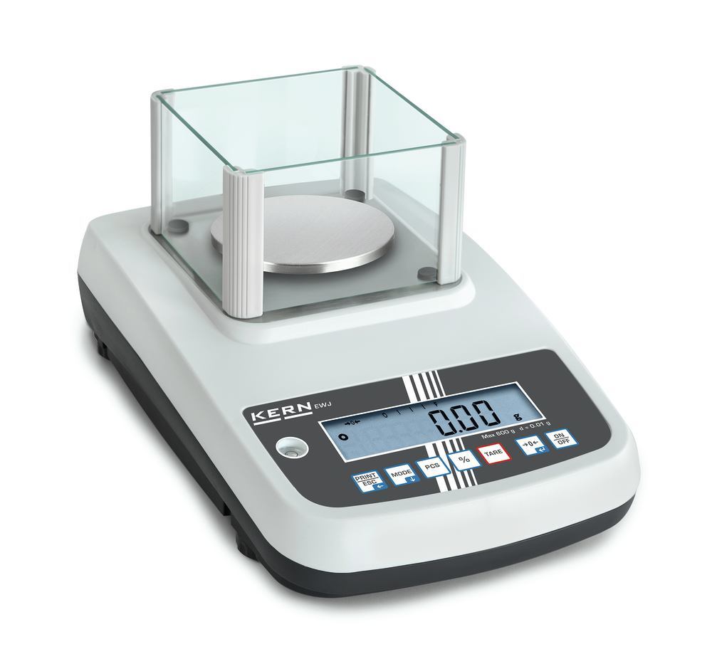 Precision balance EWJ 600-2M(W), max. 600 g, d=0.01, 1 unit(s) — Carl Roth, cod CHH8.1
