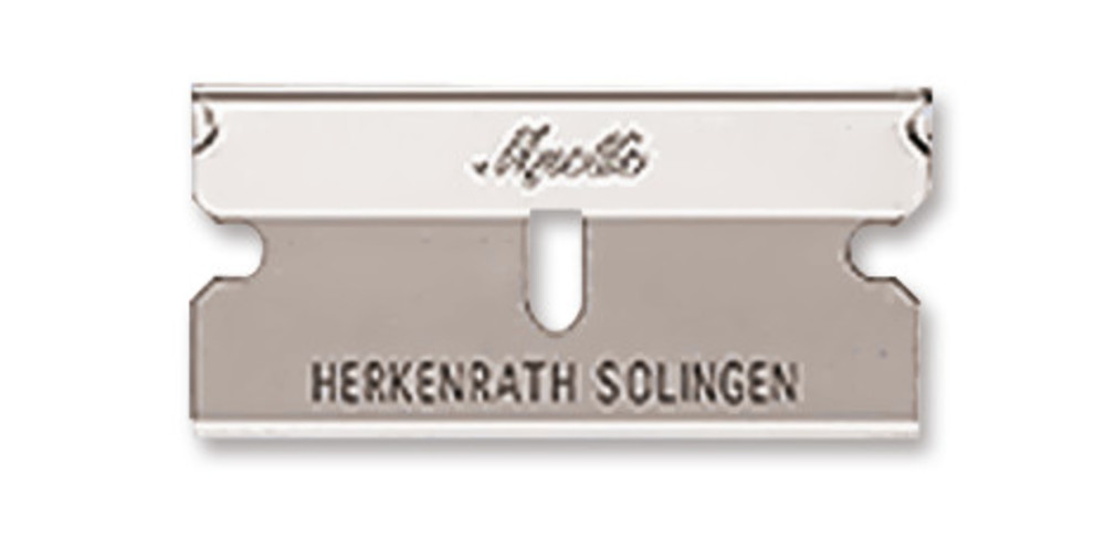 Stirrup-shaped blades, H 19 mm, L 39 mm, thickness 0,30 mm, 100 unit(s)
