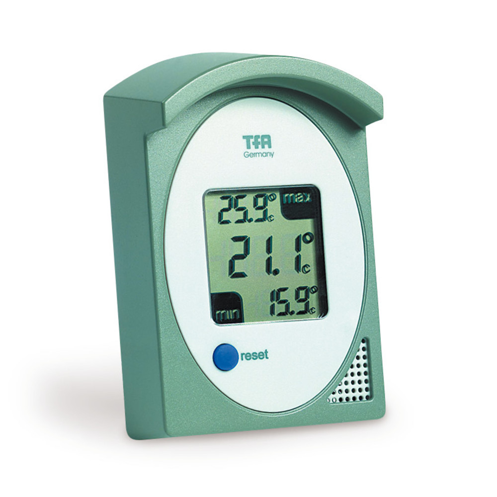 Electronic maximum-minimum-thermometer, measuring range -20 - +50 °C, 1 unit(s) — Carl Roth, cod CK39.1