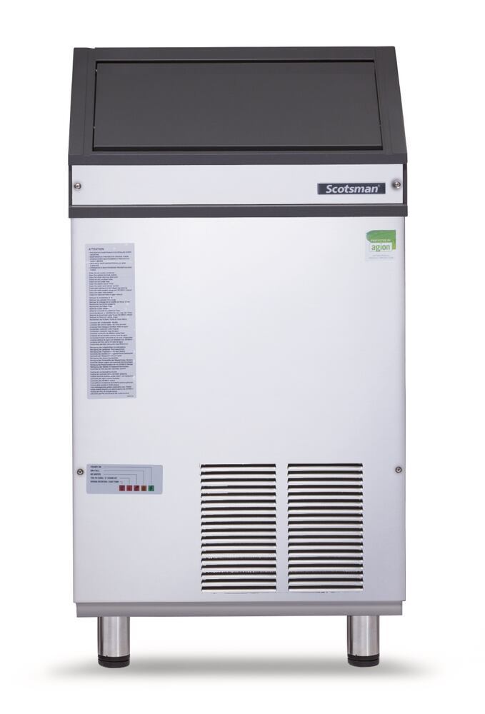 Flake ice machine with ice storage tank, SCOTSMAN® EF 103 OX, max. 130 kg