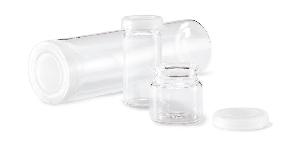 Welted glasses 2 ml, short form, Ø 11,5 x H 36 mm, 690 unit(s)