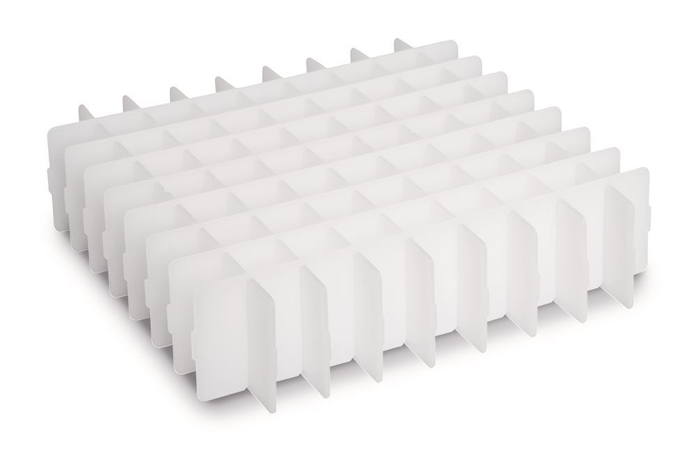 Grid dividers for cryogenic boxes, 10 x 10 grid dividers, 5 unit(s)