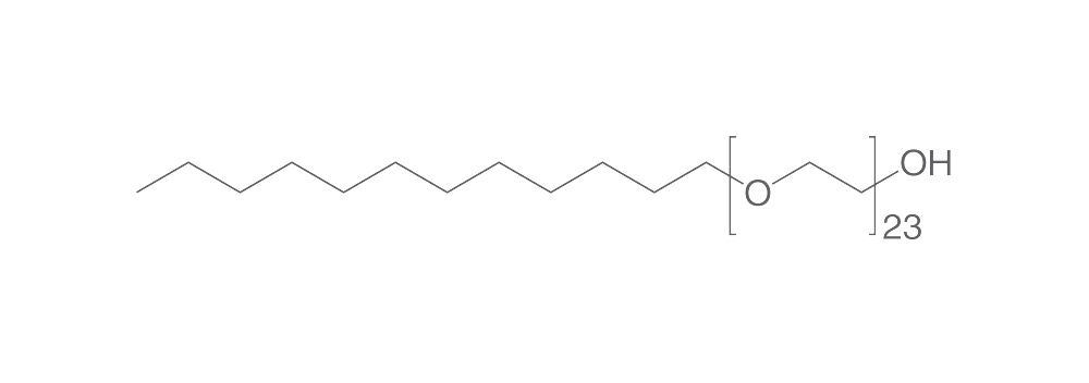 Brij® 35, for biochemistry, 500 g, plastic