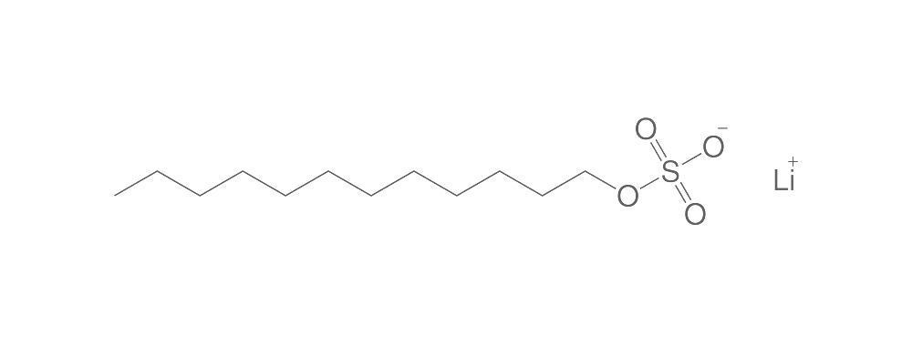 Lithiumdodecyl sulphate (LDS), min. 99 %, for biochemistry, 10 g, plastic
