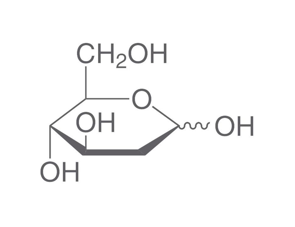 2-Desoxy-D-Glucose, min. 98 %, for biochemistry, 1 g, glass