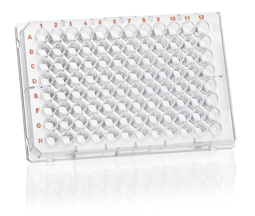 Microtitration plates cellGradeTM, 350 µl/well, transparent, F-bottom