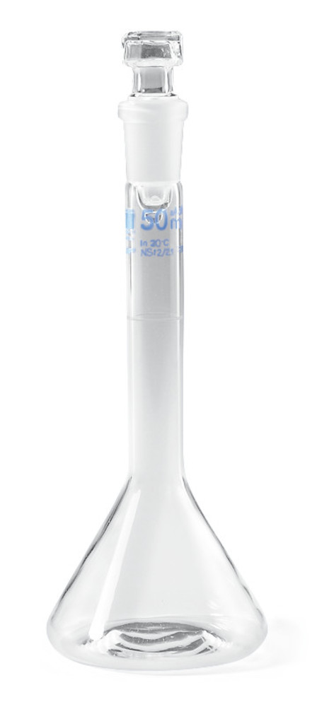 Volumetric flask, trapezoidal shape, w. glass stop., st.gr.joint 7/16, 2 ml — Carl Roth, cod CPC1.1