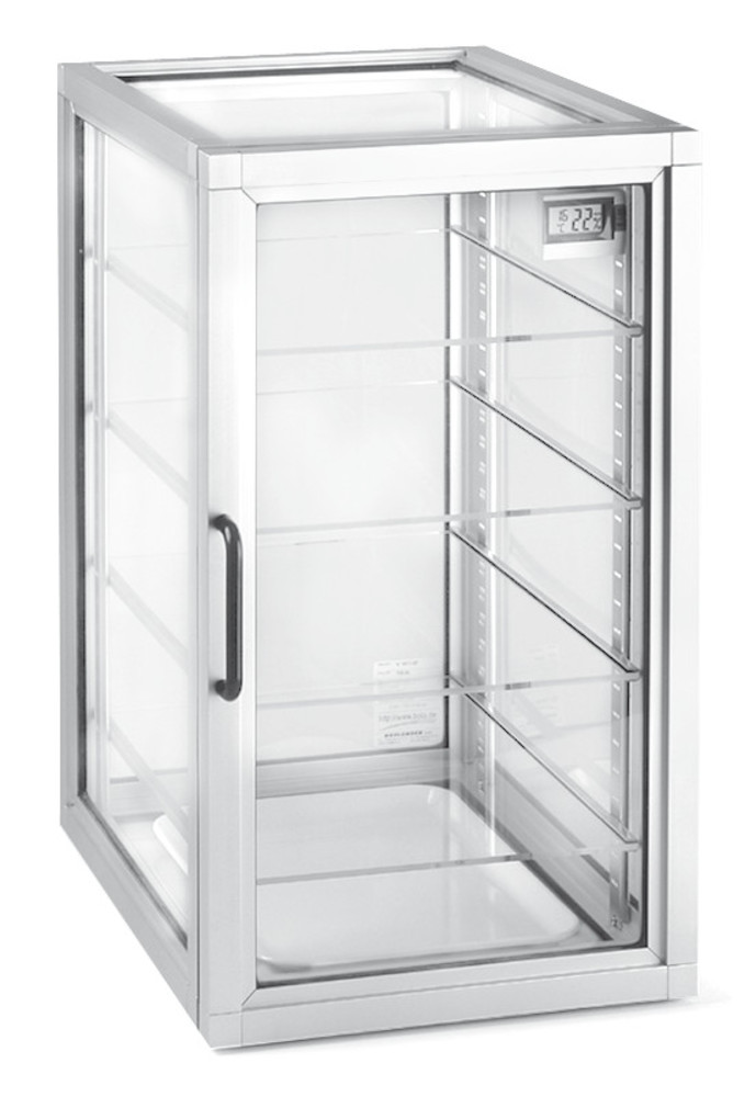 Star-desiccator, acryl, aluminium frame, 4 variably shelves, 1 floor pan, 45 l — Carl Roth, cod CT04.1