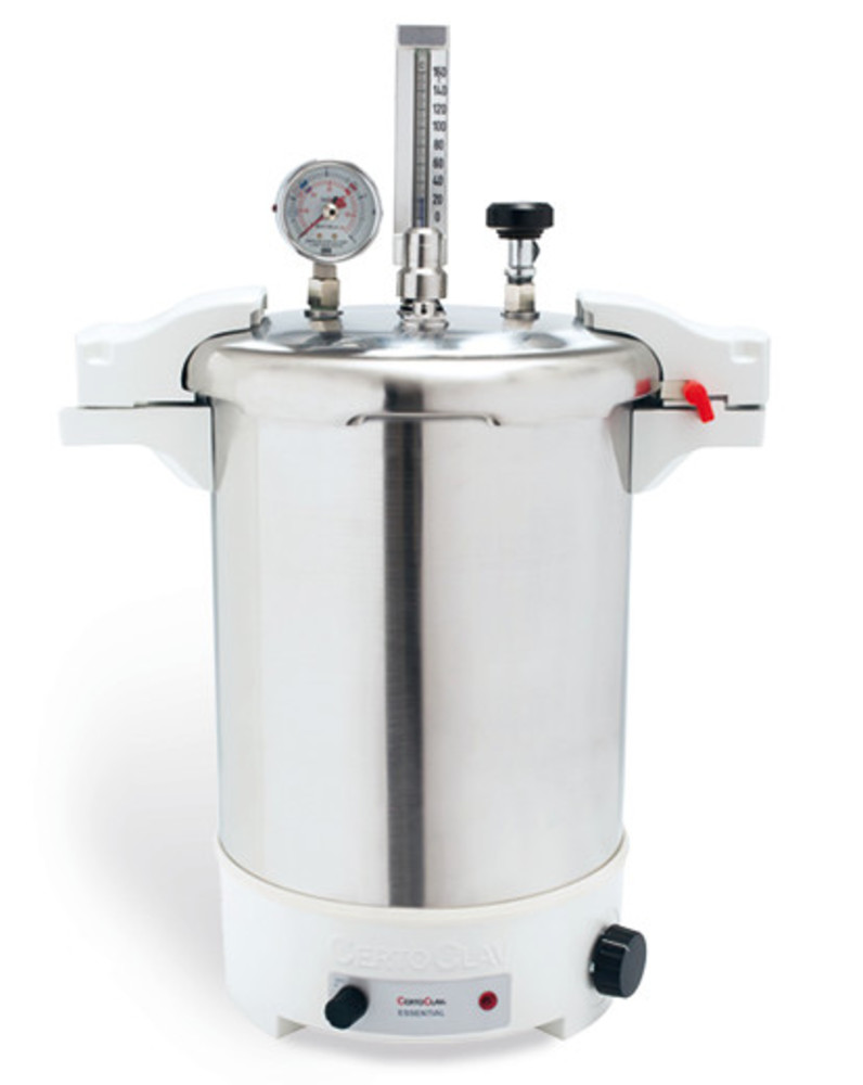 CertoClav Classic 115/121 °C, with 0.7/1.7 bar, 18 l, 1 unit(s)