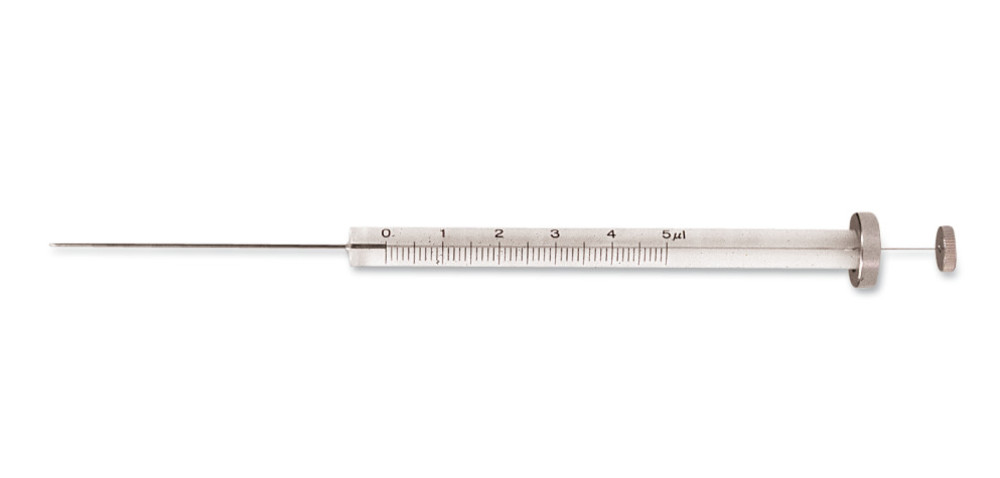 Stand. microlitre syringe, needle tight, slanted tip, L 50 mm, 250 µl, 1 unit(s)