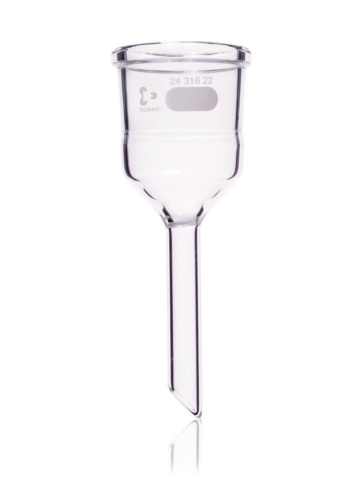 Crucible adapter, f. filter crucib. 15ml, DURAN®, Ø inside, top 34 mm, 1 unit(s)
