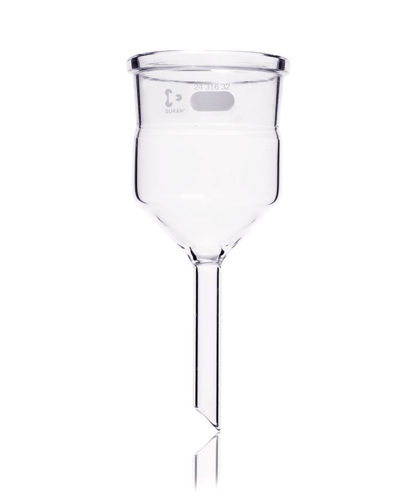 Crucible adapter, f. filter crucib. 50ml, DURAN®, Ø inside, top 50 mm, 1 unit(s)