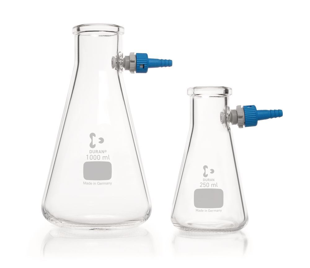 Filtering flask, DURAN®, erlenmeyer shape, 100 ml, 1 unit(s)