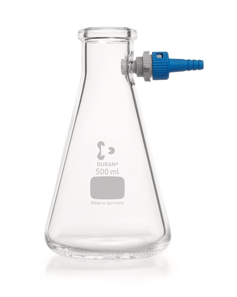 Filtering flask, DURAN®, erlenmeyer shape, 500 ml, 1 unit(s)