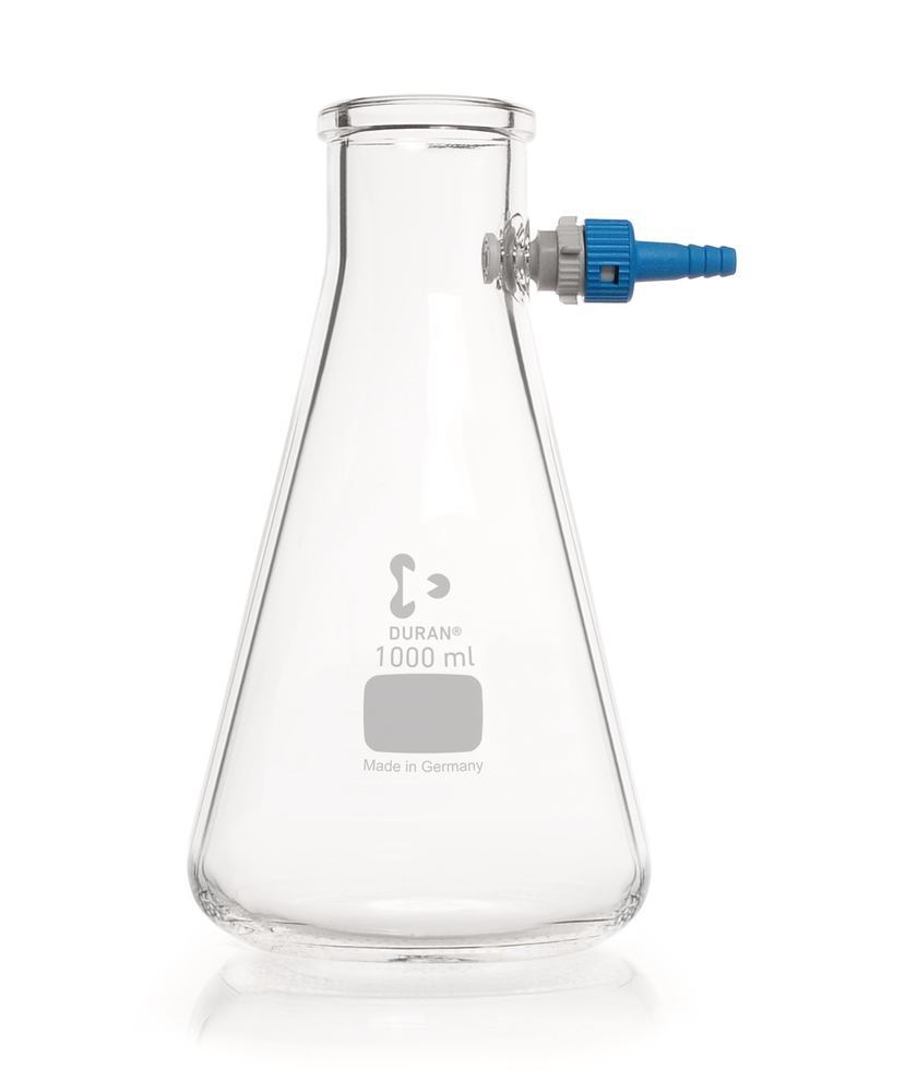 Filtering flask, DURAN®, erlenmeyer shape, 1000 ml, 1 unit(s)