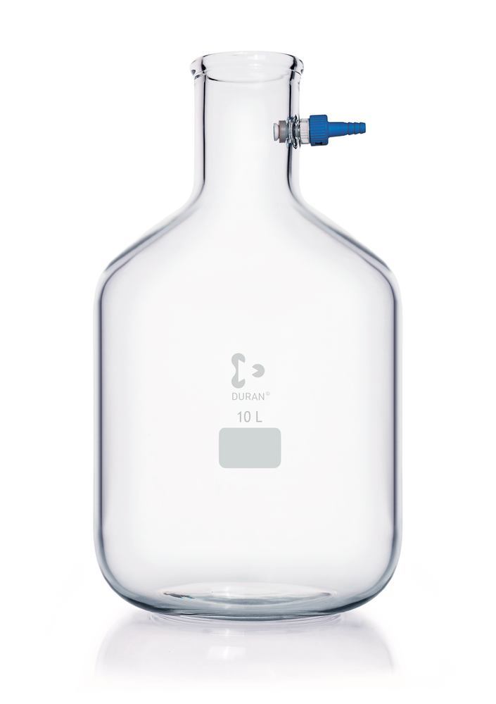 Filtering flask, DURAN®, bottle shape, 10000 ml, 1 unit(s)