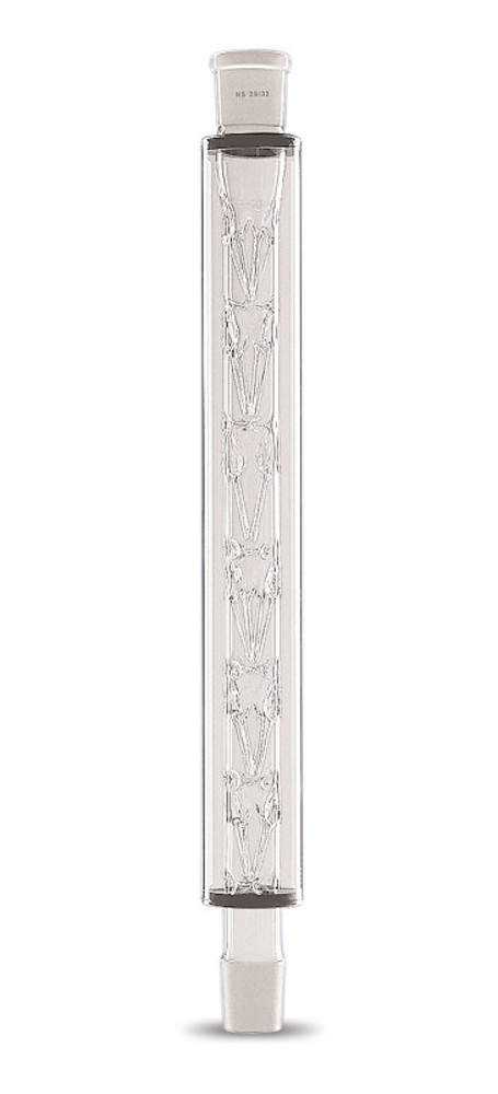 Vigreux column, glass shell, NS 29/32, DURAN®, horiz./vert. punctures, 600 mm